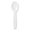 Amercareroyal Taster Spoons White, Polystyrene, PK3000 RPP RTS3000 - alternate 1